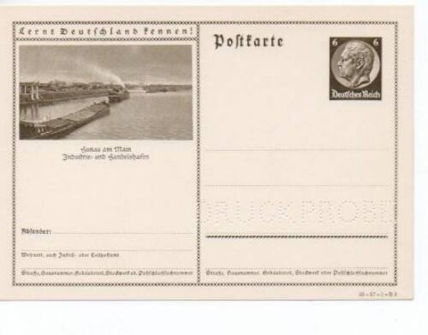 Deutsches Reich Bildpostkarte P236/ 35-57-1-B3 Druckprobe *