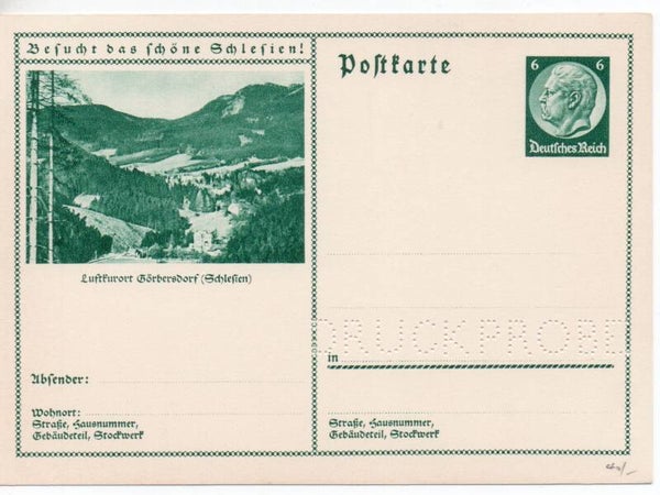 Deutsches Reich Bildpostkarte P232/ 041 Druckprobe *