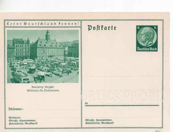 Deutsches Reich Bildpostkarte P232/ 06 Druckprobe *