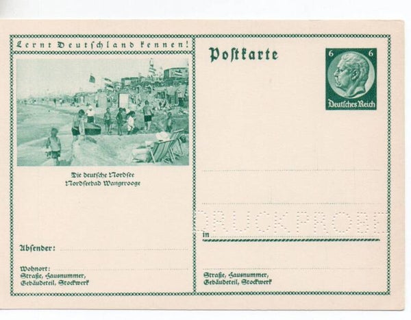 Deutsches Reich Bildpostkarte P232/ 0128 Druckprobe *