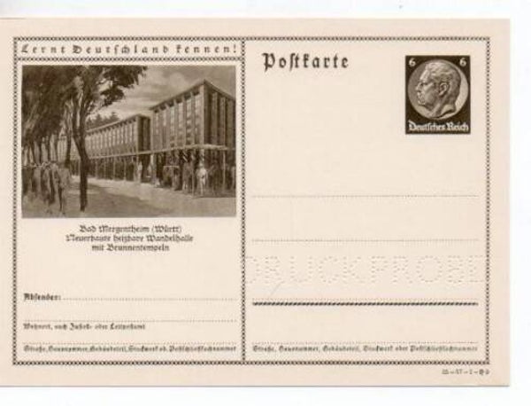 Deutsches Reich Bildpostkarte P236/ 35-57-1-B9 Druckprobe *