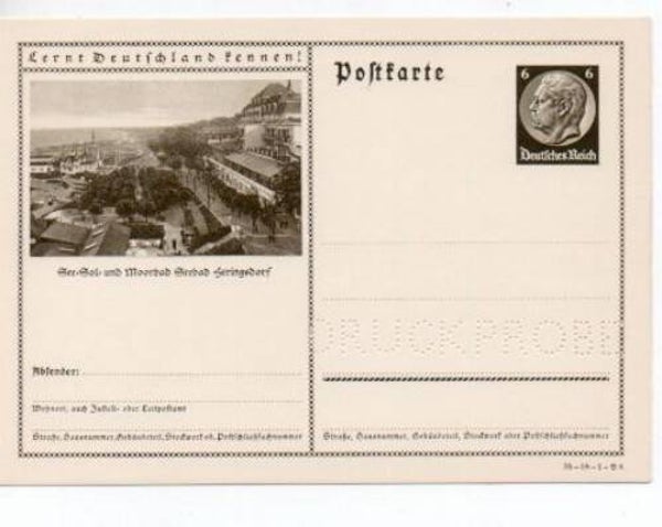 Deutsches Reich Bildpostkarte P236/ 35-58-1-B8 Druckprobe *