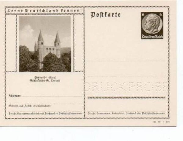 Deutsches Reich Bildpostkarte P236/ 35-59-1-B8 Druckprobe *