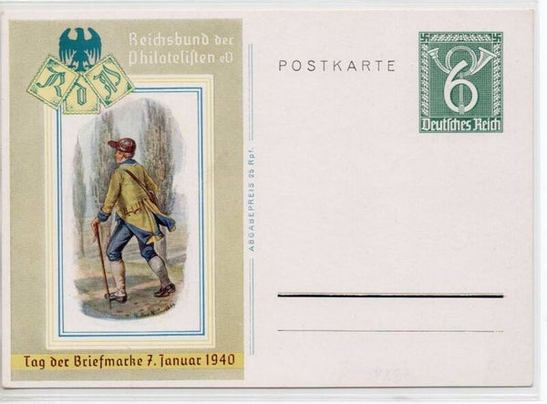 Deutsches Reich Ganzsache P289 ungebraucht/ *