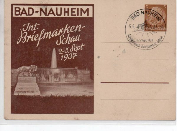 pp34-Deutsches Reich Privatganzsache PP122 C52 01  mit SST