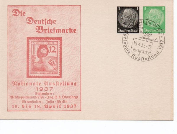 pp36-Deutsches Reich Privatganzsache PP133 C1  mit SST