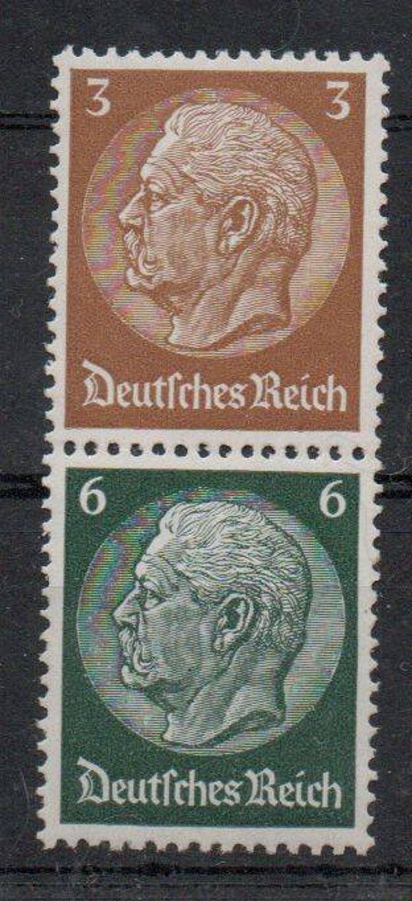 Deutsches Reich Zusammendruck Nr. S 151 postfrisch/ **