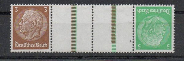 Deutsches Reich Zusammendruck ZD Nr. KZ 25.2 ungebraucht/ *