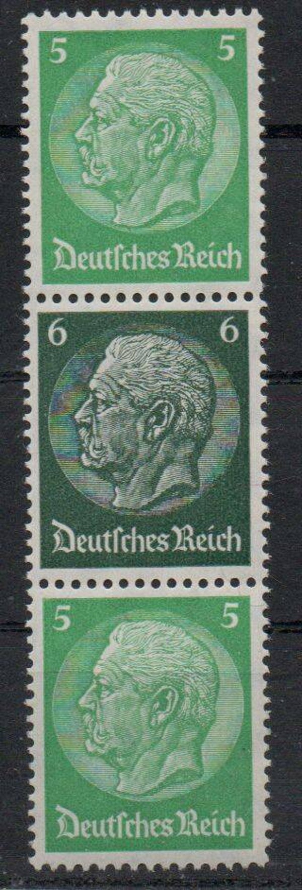 Deutsches Reich Zusammendruck ZD Nr. S 188.1 postfrisch/ **