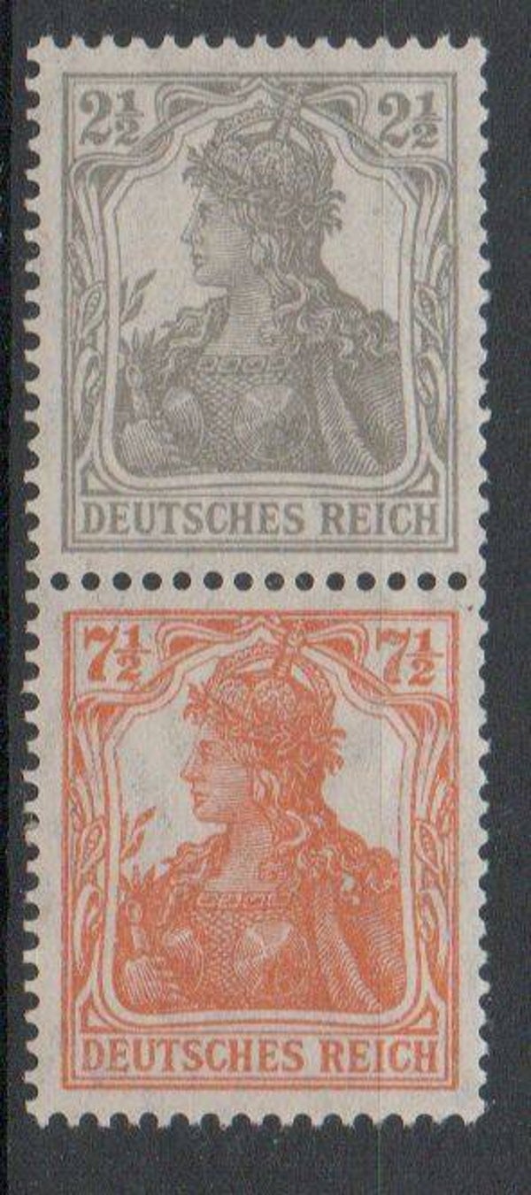 Deutsches Reich Zusammendruck S11a geprüft Infla Berlin postfrisch/ **