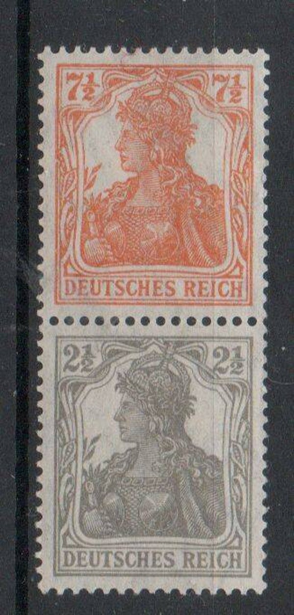 Deutsches Reich Zusammendruck S13a Infla Berlin postfrisch/ **