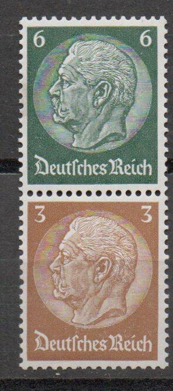 z230- Deutsches Reich Zusammendruck S 153 postfrisch/ **