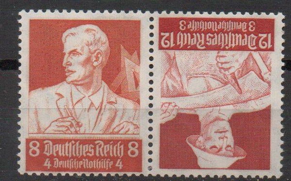 z233- Deutsches Reich Zusammendruck K 24 postfrisch/ **