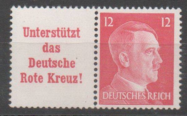 z240- Deutsches Reich Zusammendruck W156 postfrisch/ **