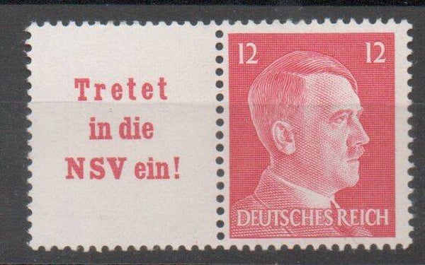 z241- Deutsches Reich Zusammendruck W157 postfrisch/ **