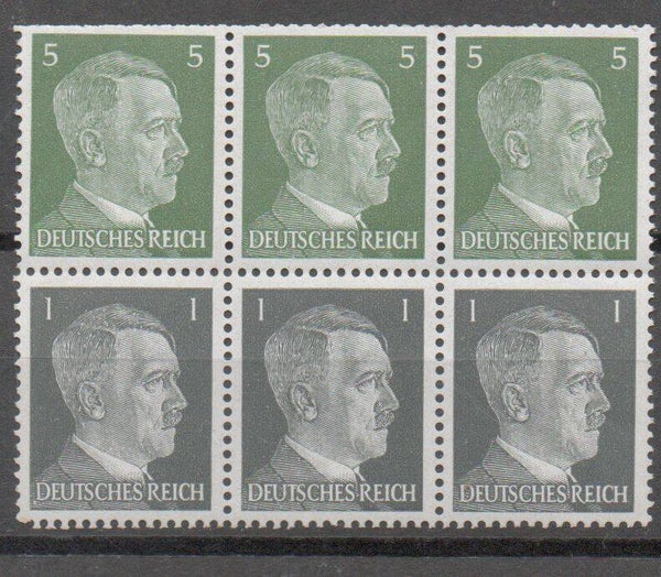 z245- Deutsches Reich Zusammendruck S270 postfrisch/ **
