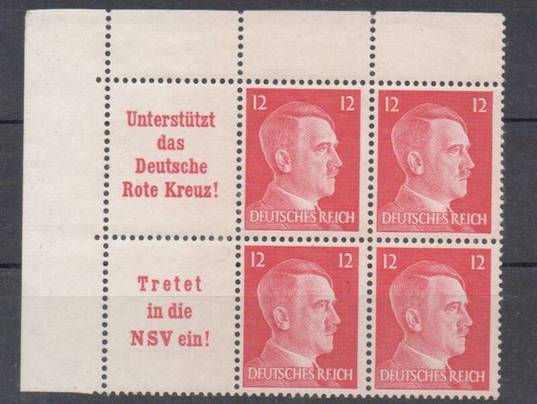 z25- Deutsches Reich Zusammendruck ZD Nr. W 156/ W 157 postfrisch/ **