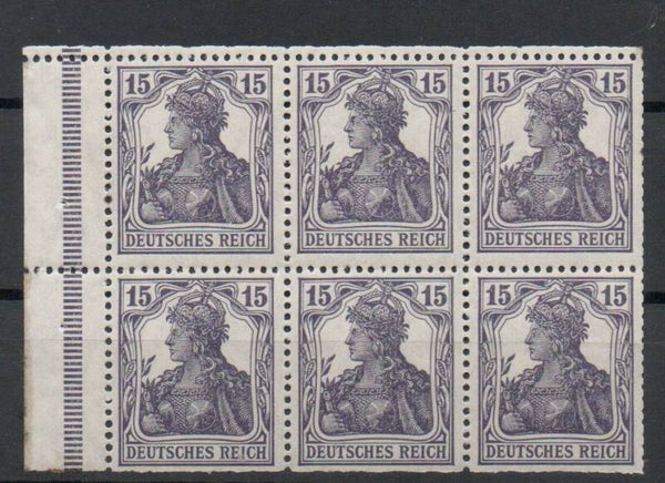 Deutsches Reich H- Blatt 15 aA 1.1 ungebraucht/ *