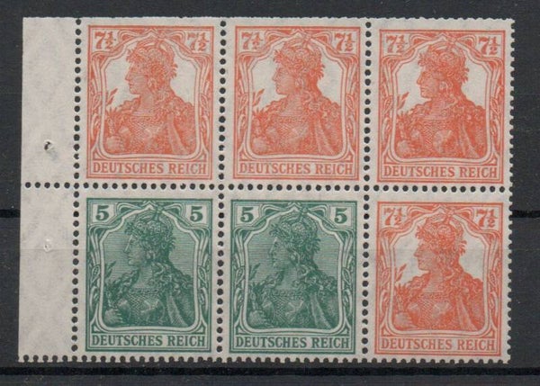 Deutsches Reich H- Blatt 22 ab AO ungebraucht/ *