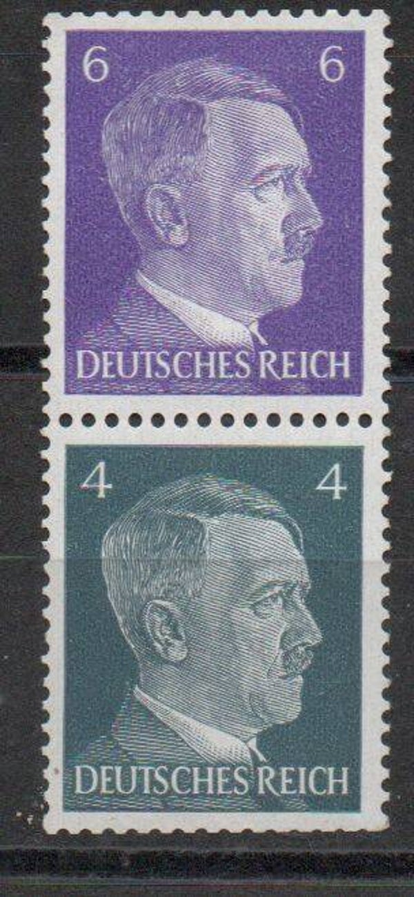 z328a- Deutsches Reich Zusammendruck S292 ungebraucht/ *