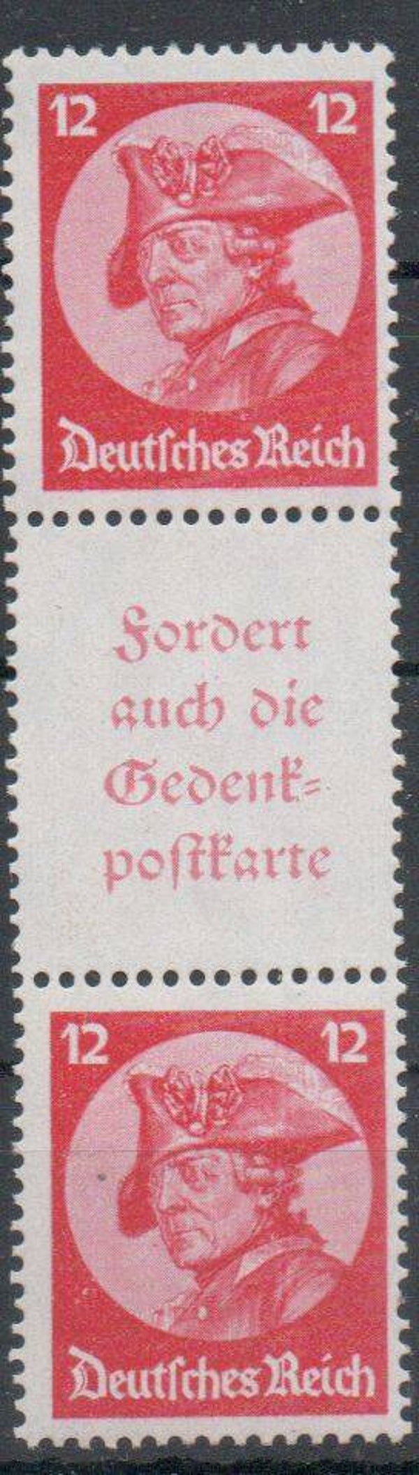 z362- Deutsches Reich Zusammendruck S105 ungebraucht/ *