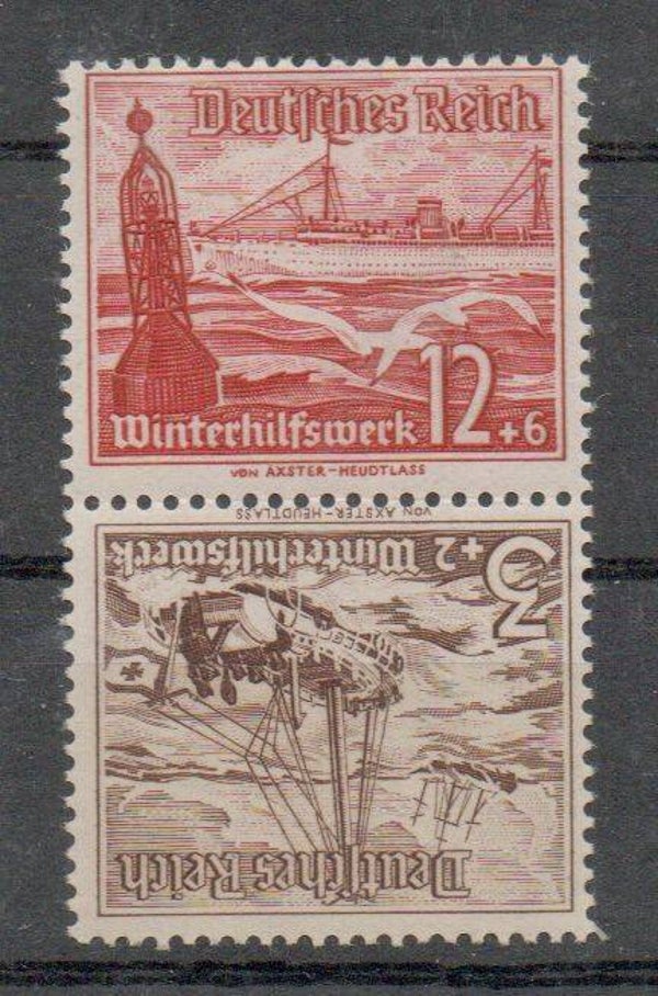 z37- Deutsches Reich Zusammendruck ZD Nr. SK 31 ungebraucht/ *
