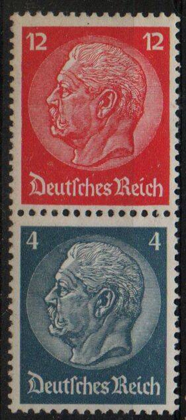 z415- Deutsches Reich Zusammendruck ZD Nr. S 165 postfrisch/ **
