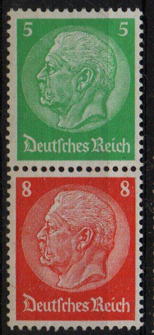 z417- Deutsches Reich Zusammendruck ZD Nr. S 119 postfrisch/ **