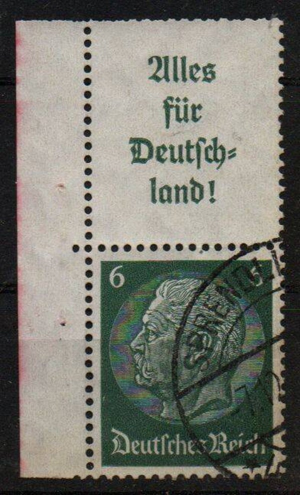 z418- Deutsches Reich Zusammendruck ZD Nr. S 139 gestempelt/ o