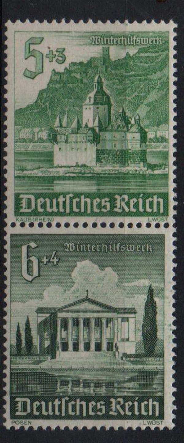 z419- Deutsches Reich Zusammendruck ZD Nr. S 258 postfrisch/ **
