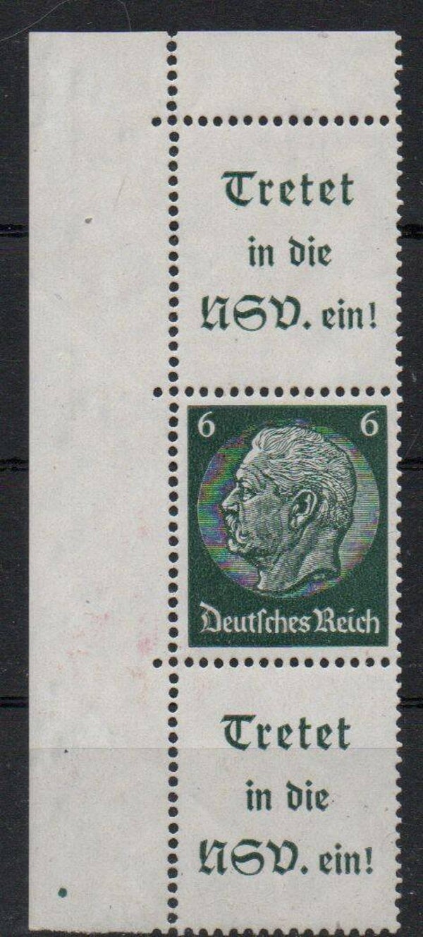 z42- Deutsches Reich Zusammendruck ZD Nr. S 192 OLE postfrisch/ **
