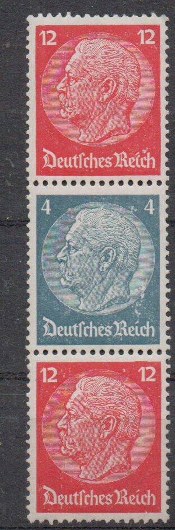 Deutsches Reich Zusammendruck Nr. S166 postfrisch/ **