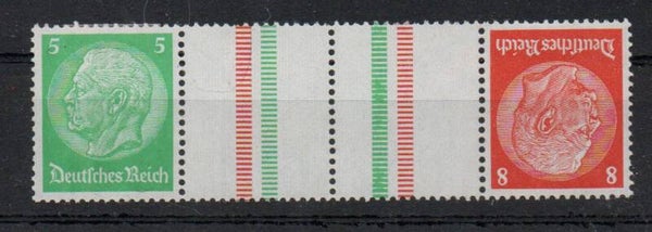 Deutsches Reich Zusammendruck ZD Nr. KZ 21.1 ungebraucht/ *