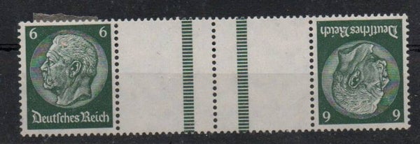 z47- Deutsches Reich Zusammendruck ZD Nr. KZ 22.6 ungebraucht/ *