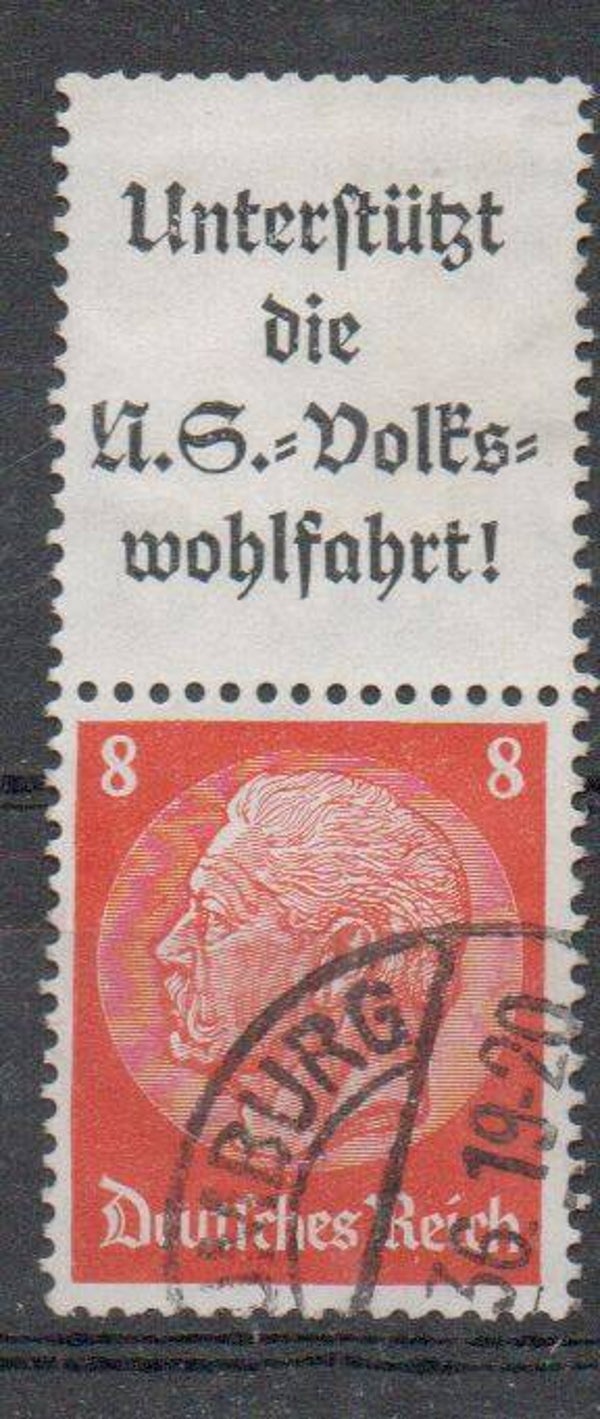 Deutsches Reich Zusammendruck Nr. S131 gestempelt/ o
