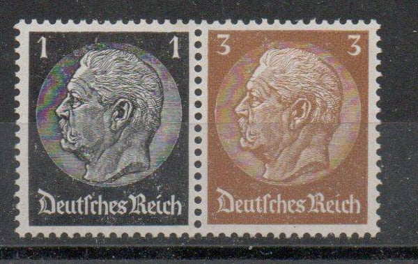 Deutsches Reich Zusammendruck Nr. W95 postfrisch/ **