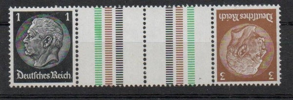 z49- Deutsches Reich Zusammendruck ZD Nr. KZ 20 ungebraucht/ *