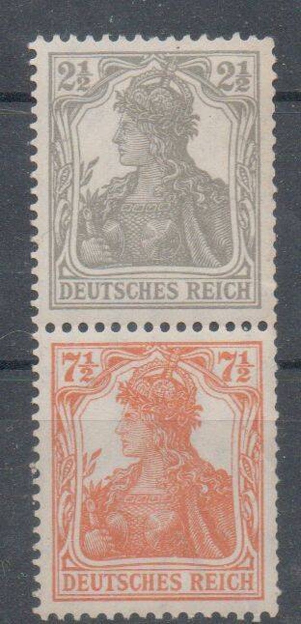 Deutsches Reich Zusammendruck Nr. S11a postfrisch/ **