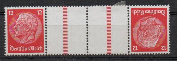 z50- Deutsches Reich Zusammendruck ZD Nr. KZ 23.2 ungebraucht/ *