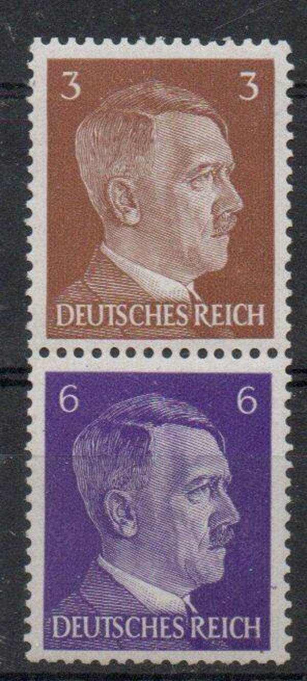Deutsches Reich Zusammendruck Nr. S 274 postfrisch/ **