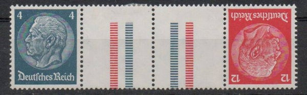 z51- Deutsches Reich Zusammendruck ZD Nr. KZ 28.2 ungebraucht/ *