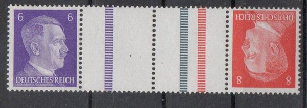 Deutsches Reich Zusammendruck Nr. KZ 40 ungebraucht/ *