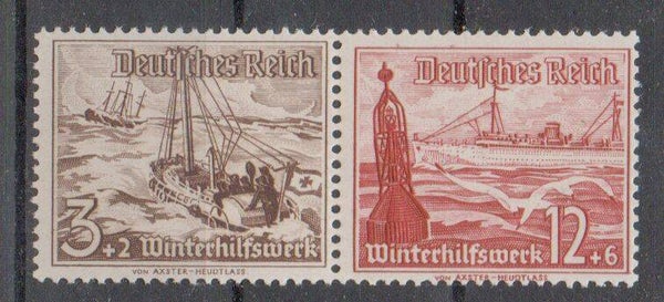 Deutsches Reich Zusammendruck Nr. W131 postfrisch/ **