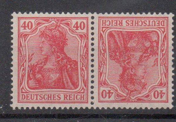 Deutsches Reich Zusammendruck Nr. K3 postfrisch/ **