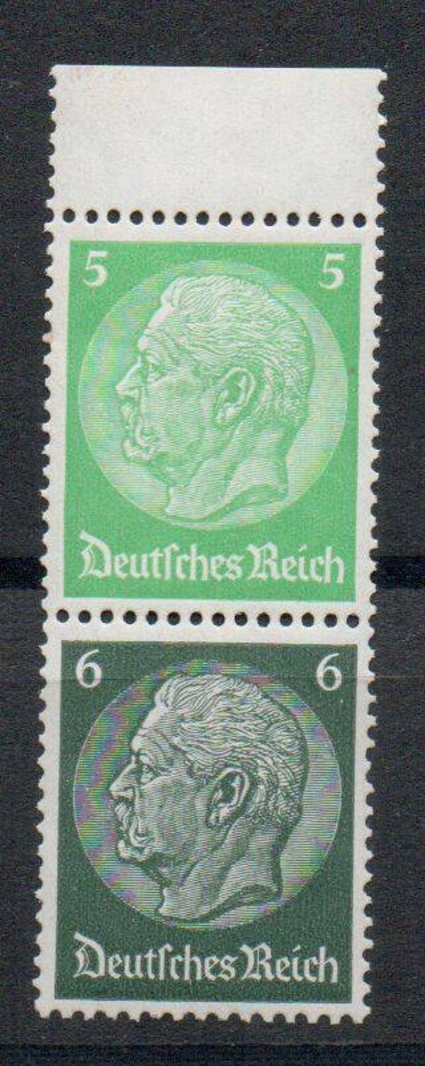 z657- Deutsches Reich Zusammendruck Nr. S187.1 postfrisch/ **