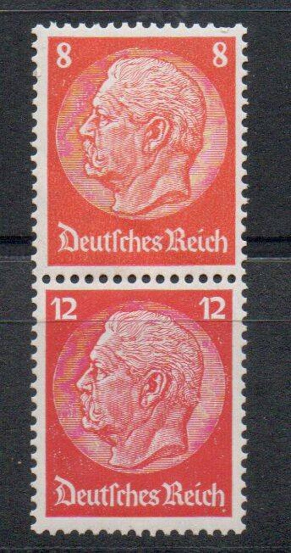 z661Deutsches Reich Zusammendruck Nr. S201 postfrisch/ **