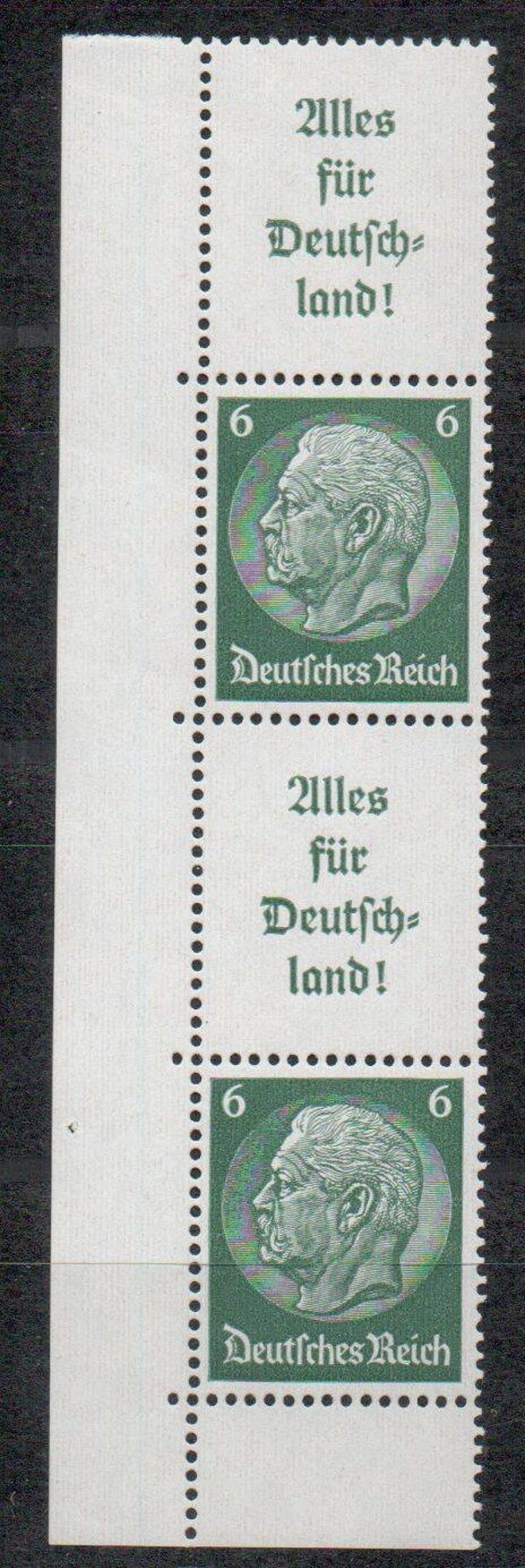 Deutsches Reich Zusammendruck Nr. S142 postfrisch/ **