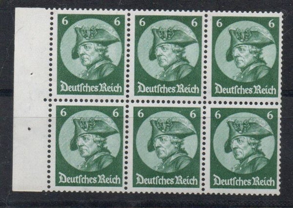 Deutsches Reich Zusammendruck H-Blatt 74 B0 ungebraucht/ *