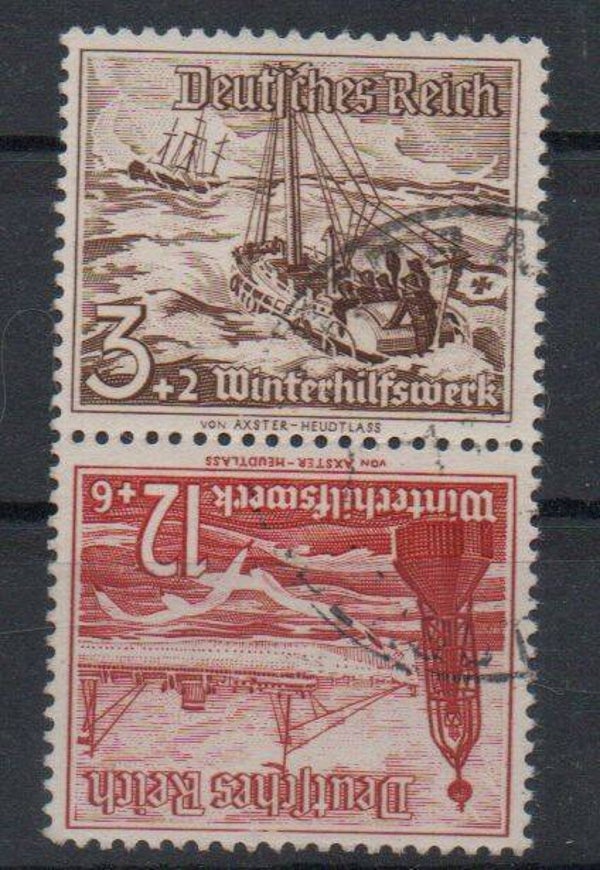 z69- Deutsches Reich Zusammendruck ZD Nr. SK 31 gestempelt/ o
