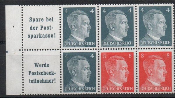 Deutsches Reich Zusammendruck H-Blatt 119 postfrisch/ **